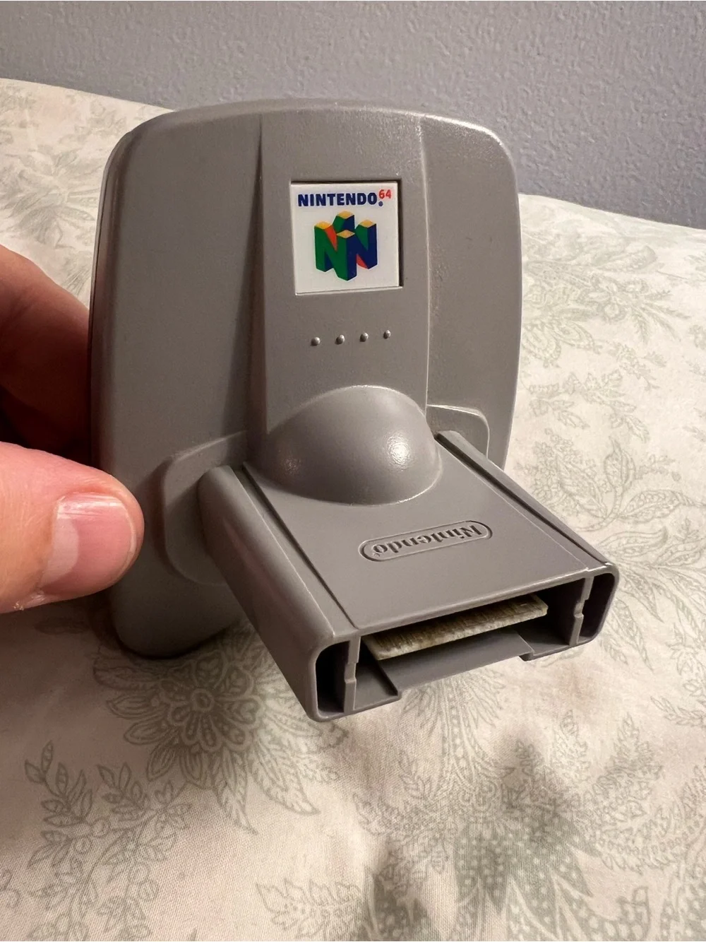 Nintendo Game Boy Transfer Pak in Smoke Gray with Gold Label